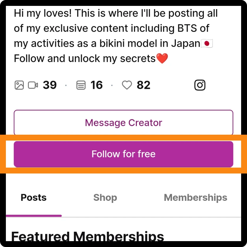Follow for free]